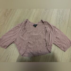TORRID Dress Shawl/Shrug Pink Size 0